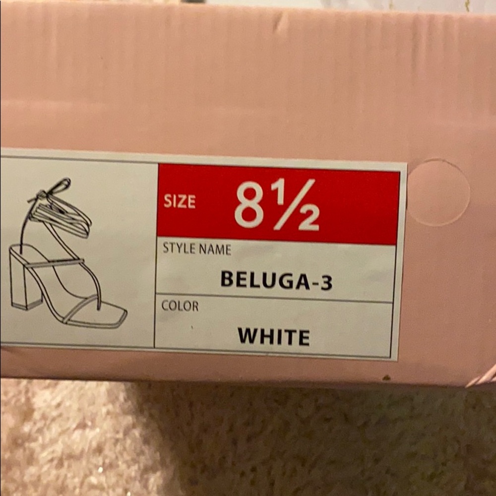 White heels